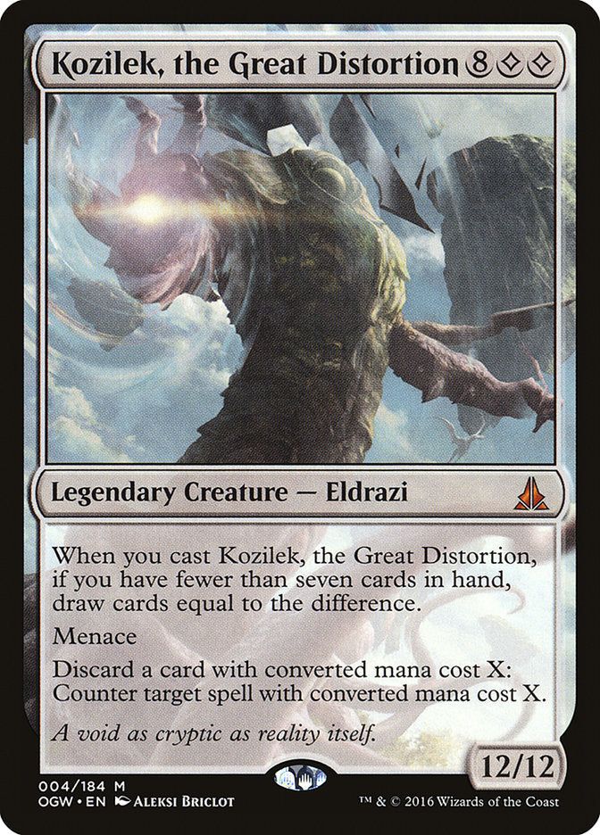 Kozilek, the Great Distortion [Oath of the Gatewatch]