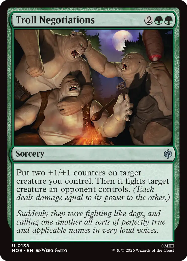 Troll Negotiations [The Hobbit]