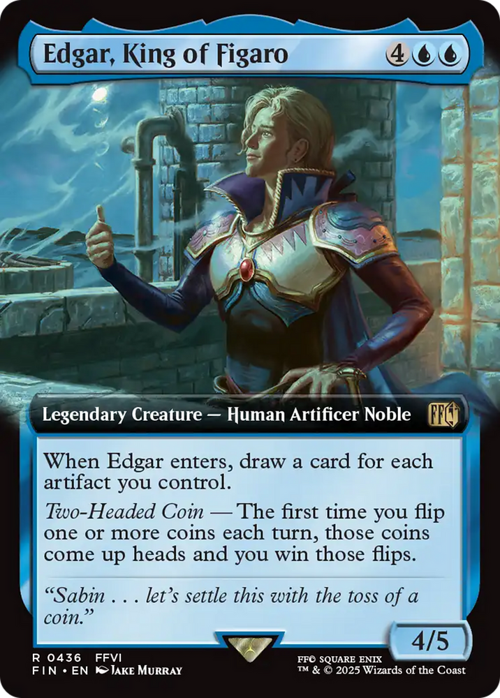 Edgar, King of Figaro (Extended Art) [FINAL FANTASY]