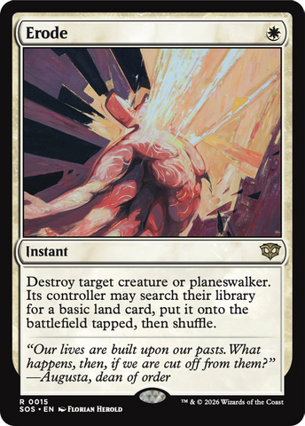 Erode [Secrets of Strixhaven] (Promo Pack)