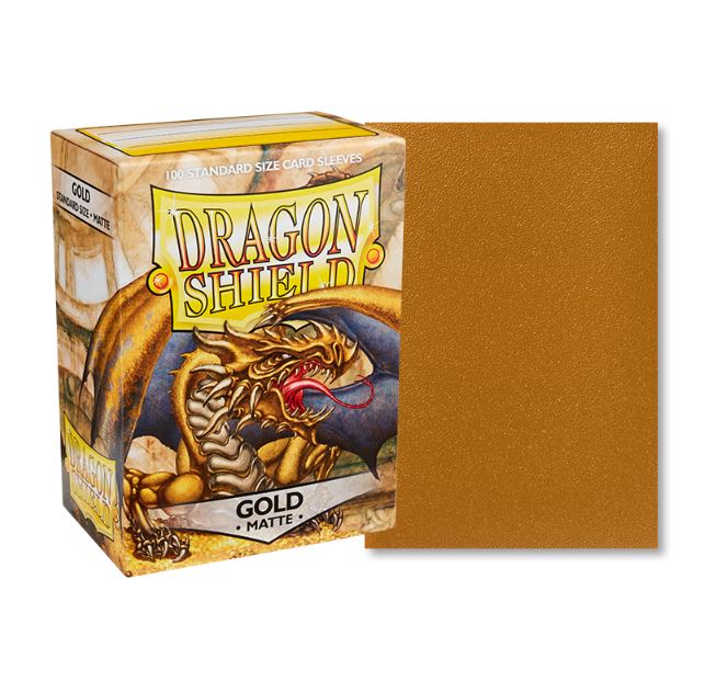 Dragon Shield Matte Gold