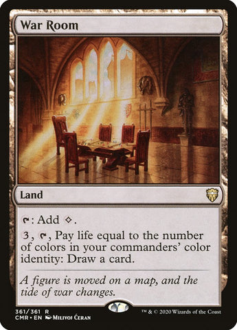 War Room [Commander Legends] (Promo Pack)