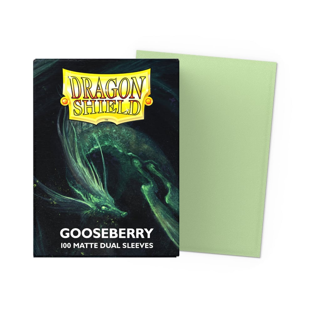 Dragon Shield matte gooseberry