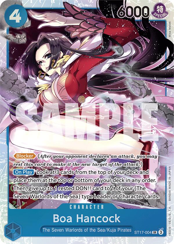 Boa Hancock [Starter Deck: Blue Donquixote Doflamingo]