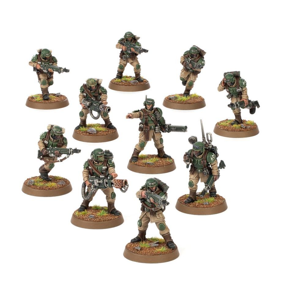 Warhammer 40K - Astra Militarum: Cadian Shock Troops