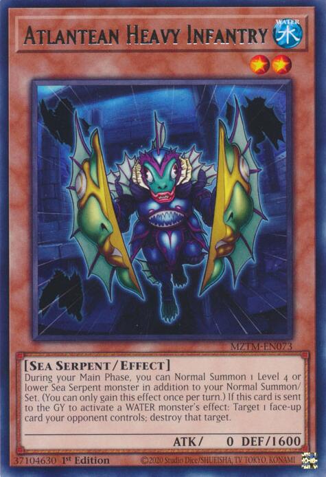 Atlantean Heavy Infantry [MZTM-EN073] Rare