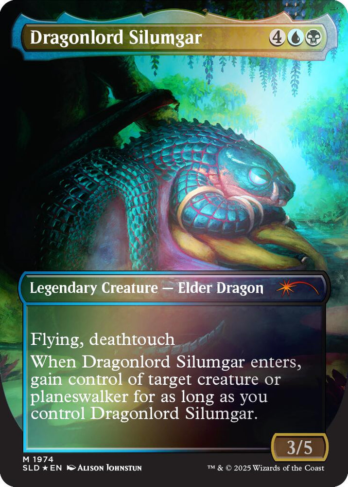 Dragonlord Silumgar (Rainbow Foil) [Secret Lair Drop Series]