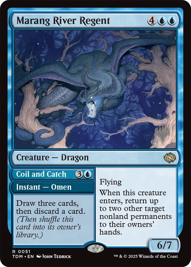 Marang River Regent (Promo Pack) [Tarkir: Dragonstorm Promos]