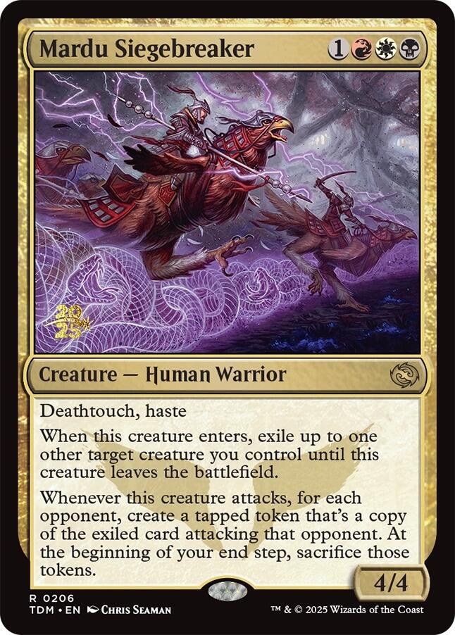 Mardu Siegebreaker [Tarkir: Dragonstorm Prerelease Cards]