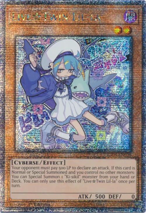LiveTwin Lil-la [RA04-EN036] Quarter Century Secret Rare