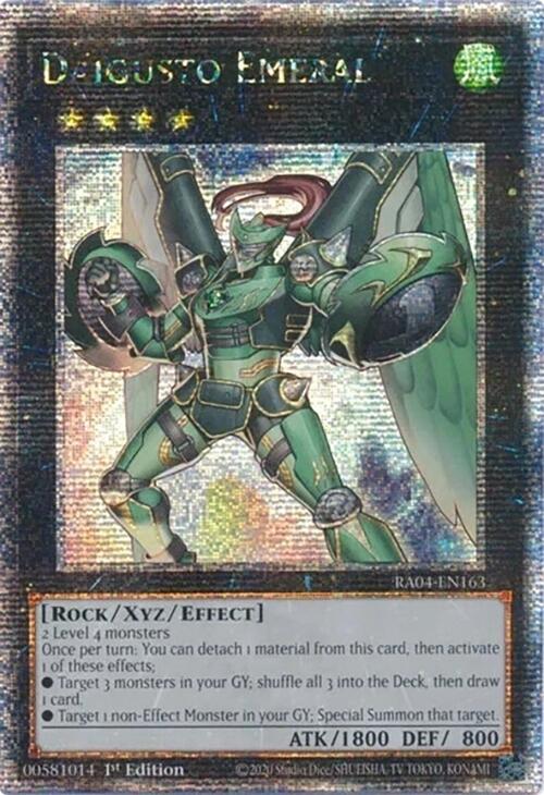 Daigusto Emeral [RA04-EN163] Quarter Century Secret Rare