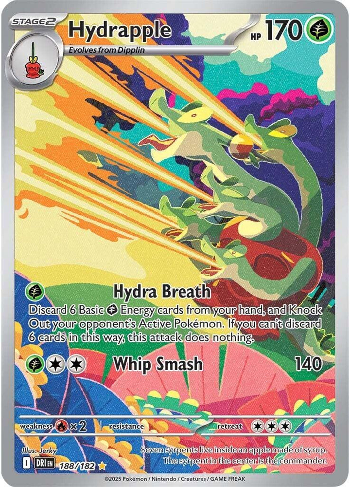 Hydrapple (188/182) [Scarlet & Violet: Destined Rivals]