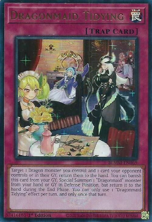 Dragonmaid Tidying [BLMM-EN069] Ultra Rare