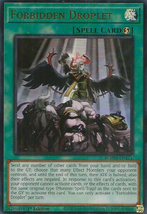 Forbidden Droplet [BLMM-EN171] Ultra Rare
