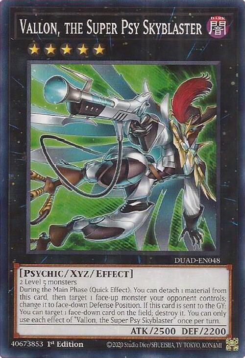 Vallon, the Super Psy Skyblaster [DUAD-EN048] Common