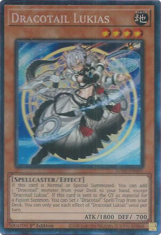 Dracotail Lukias (CR) [JUSH-EN001] Collector's Rare