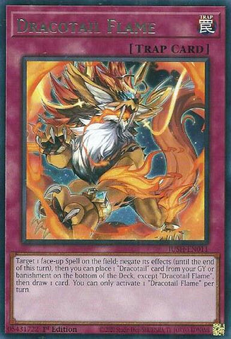 Dracotail Flame [JUSH-EN011] Rare
