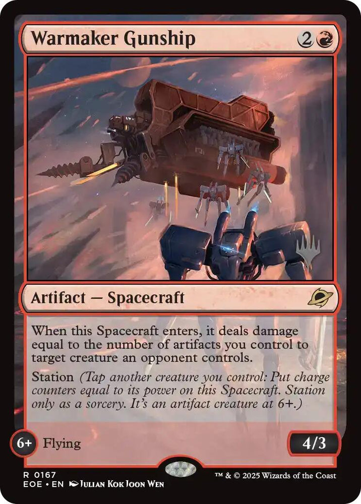 Warmaker Gunship (Promo Pack) [Edge of Eternities Promo Pack]