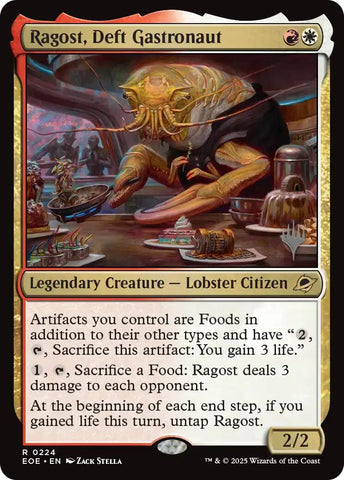 Ragost, Deft Gastronaut (Promo Pack) [Edge of Eternities Promo Pack]