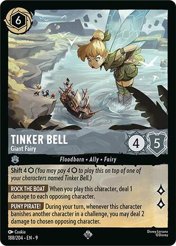 Tinker Bell - Giant Fairy (188/204) [Fabled]