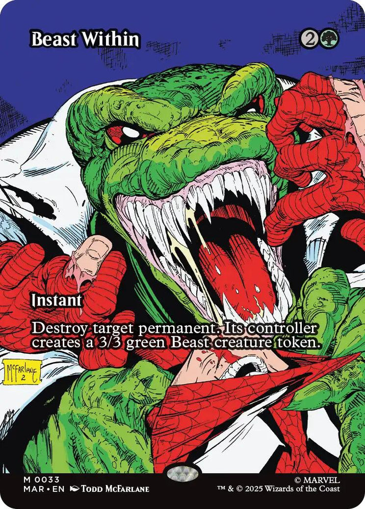Beast Within (Borderless) [Marvel Universe: Eternal-Legal]