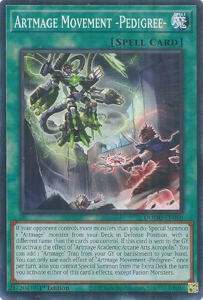 Artmage Movement -Pedigree- [DOOD-EN060] Common