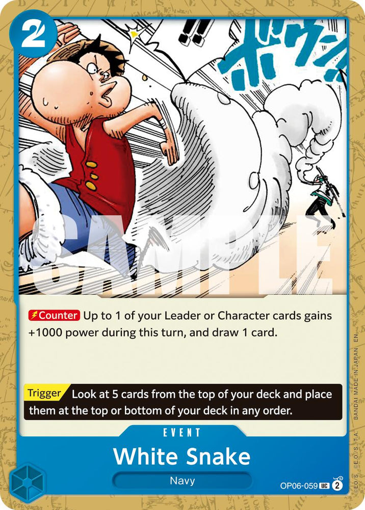 White Snake (Reprint) [Premium Booster -The Best- Vol. 2]