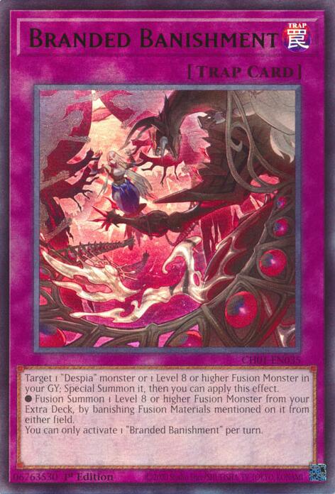 Branded Banishment [CH01-EN035] Ultra Rare