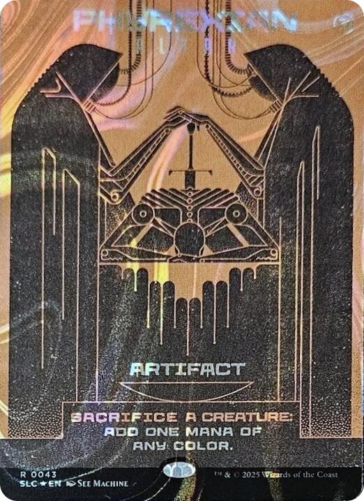 Phyrexian Altar (Halo Foil) [Secret Lair Countdown Kit]