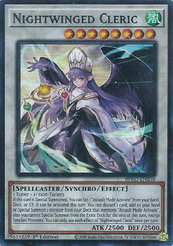 Nightwinged Cleric [BPRO-EN038] Common