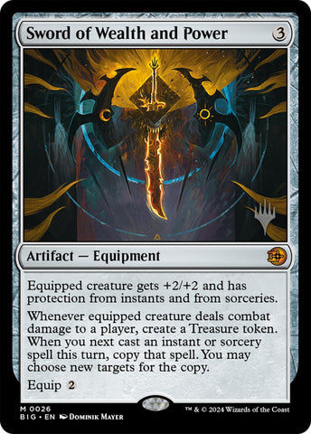 Sword of Wealth and Power [Lorwyn Eclipsed Promos]