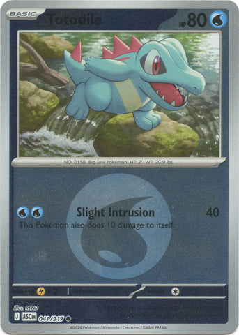 Totodile (041/217) (Energy Symbol Pattern) [Mega Evolution: Ascended Heroes]