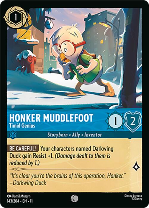 Honker Muddlefoot - Timid Genius (143/204) [Winterspell]