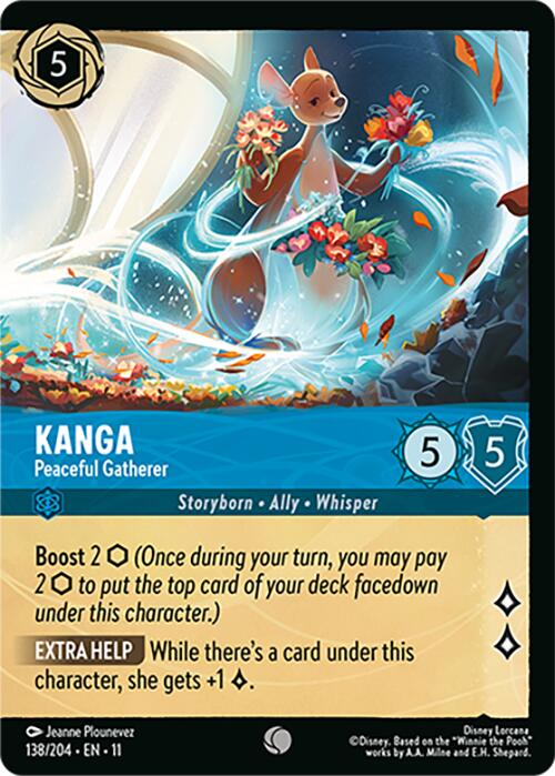 Kanga - Peaceful Gatherer (Foil) (138/204) [Winterspell]