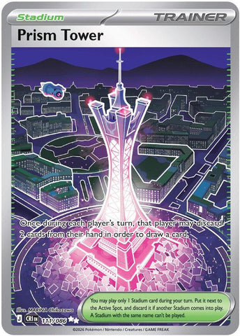 Prism Tower (111/086) [Mega Evolution: Chaos Rising]