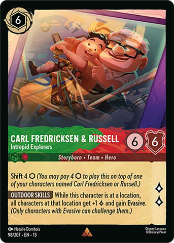 Carl Fredricksen & Russell - Intrepid Explorers (98/207) [Attack of the Vine!]