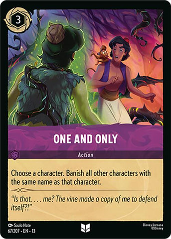 One and Only (67/207) [Attack of the Vine!]