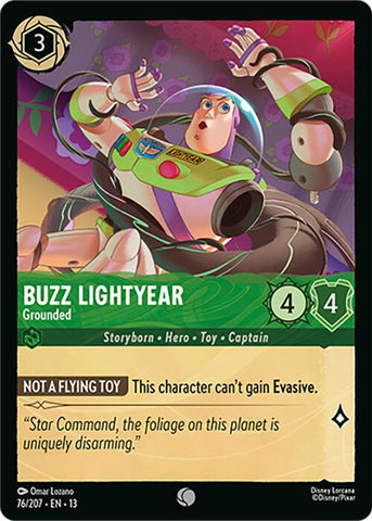 Buzz Lightyear - Grounded (76/207) [Attack of the Vine!]