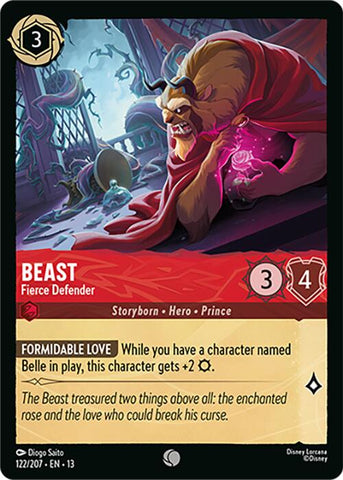 Beast - Fierce Defender (122/207) [Attack of the Vine!]