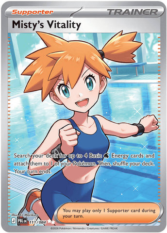 Misty's Vitality (111/084) [Mega Evolution: Pitch Black]