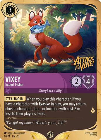 Vixey - Expert Fisher (4) [Promo Cards]