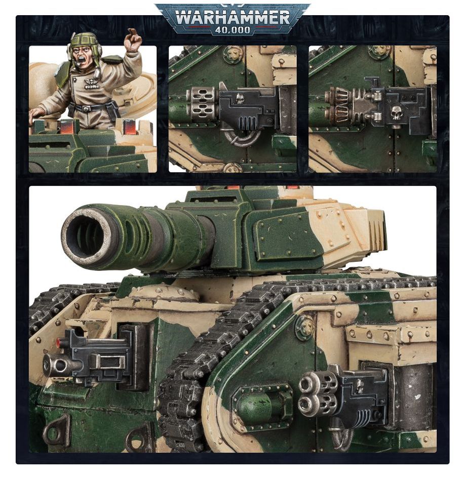 Warhammer 40K - Astra Militarum: Leman Russ Battle Tank