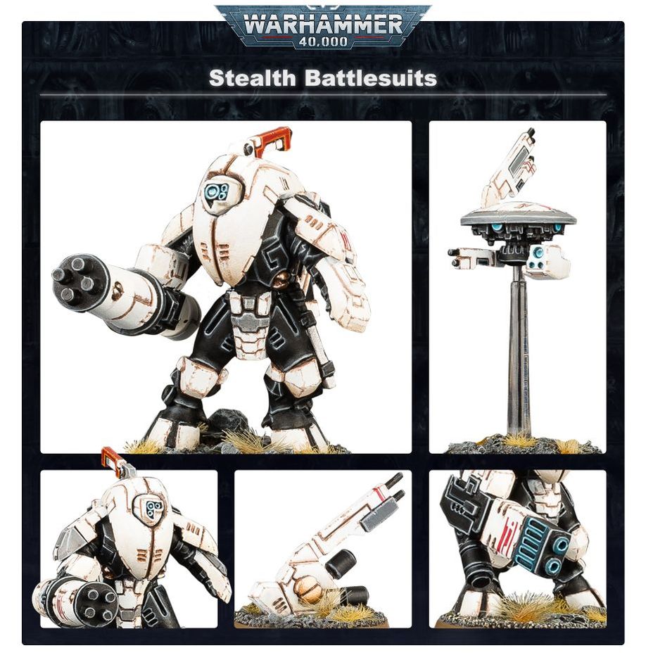 Warhammer 40K - Tau Empire: XV25 Stealth Battlesuits