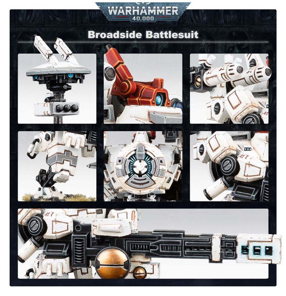 Warhammer 40K - Tau Empire: XV88 Broadside Battlesuit