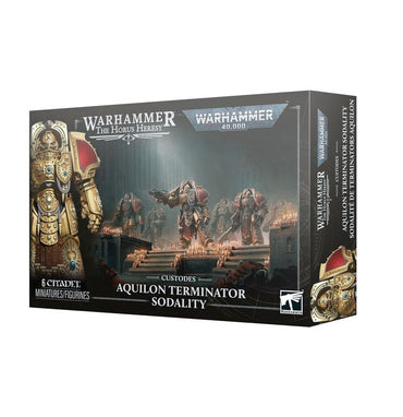 Adeptus Custodes Aquilon Terminator Sodality (Oct 17)