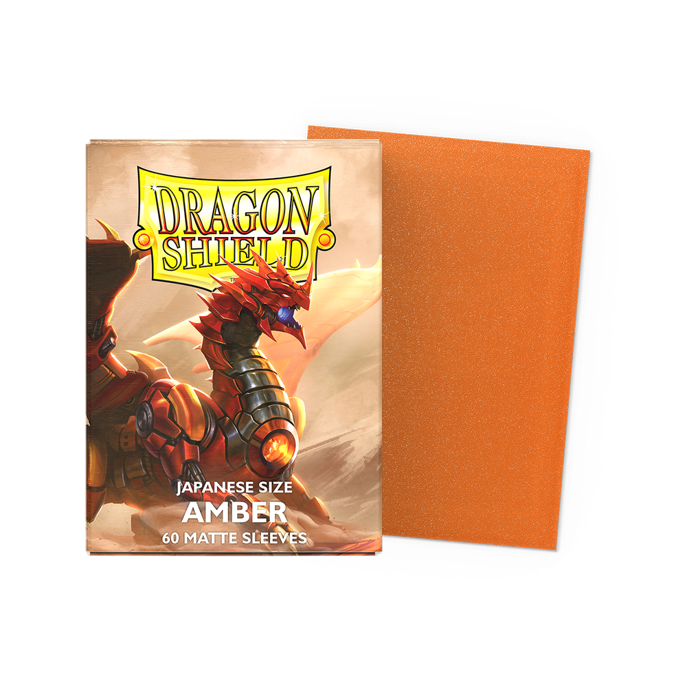 Dragon Shield Matte Amber