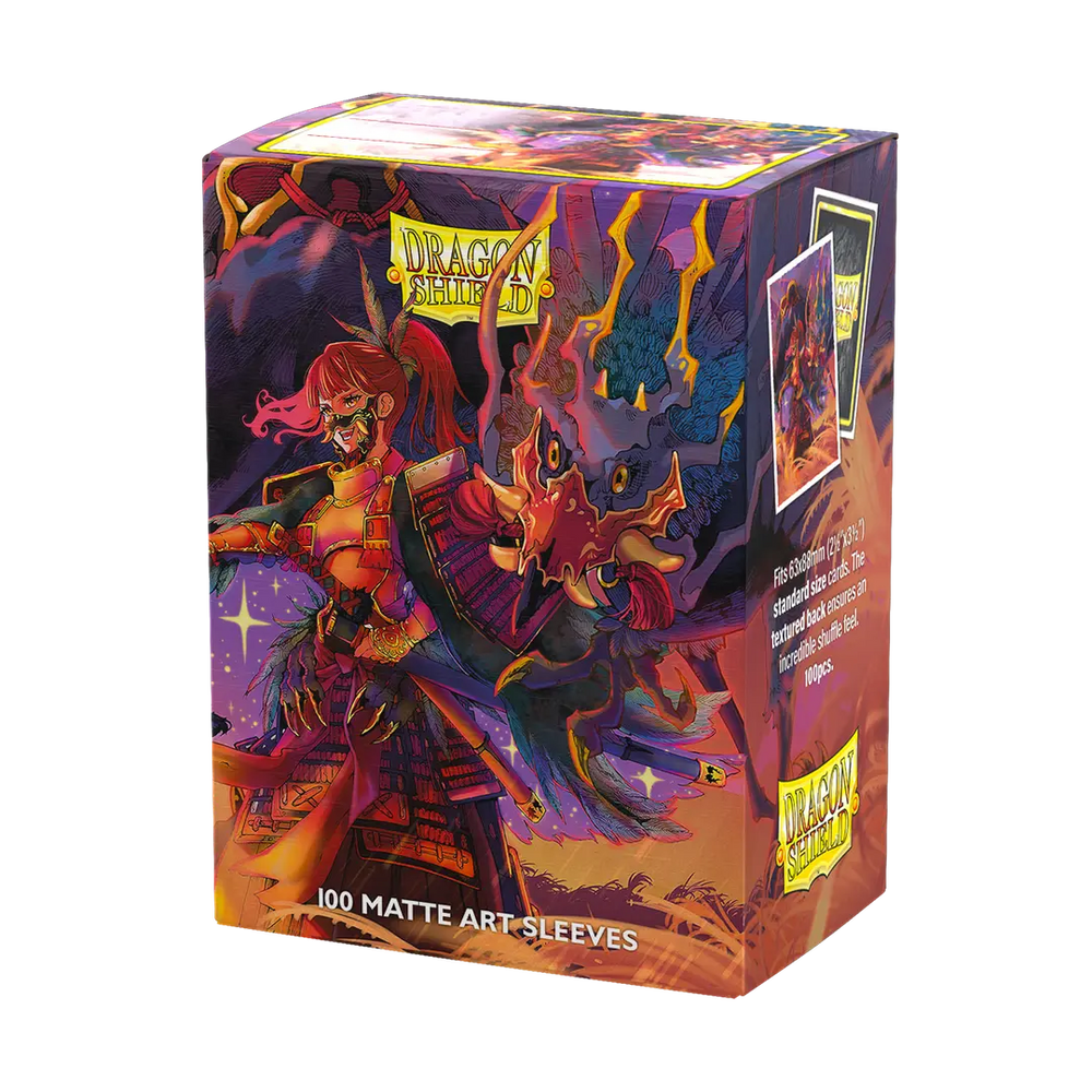 Dragon Shield Matte Art Sleeve (100ct): Shana & Huro