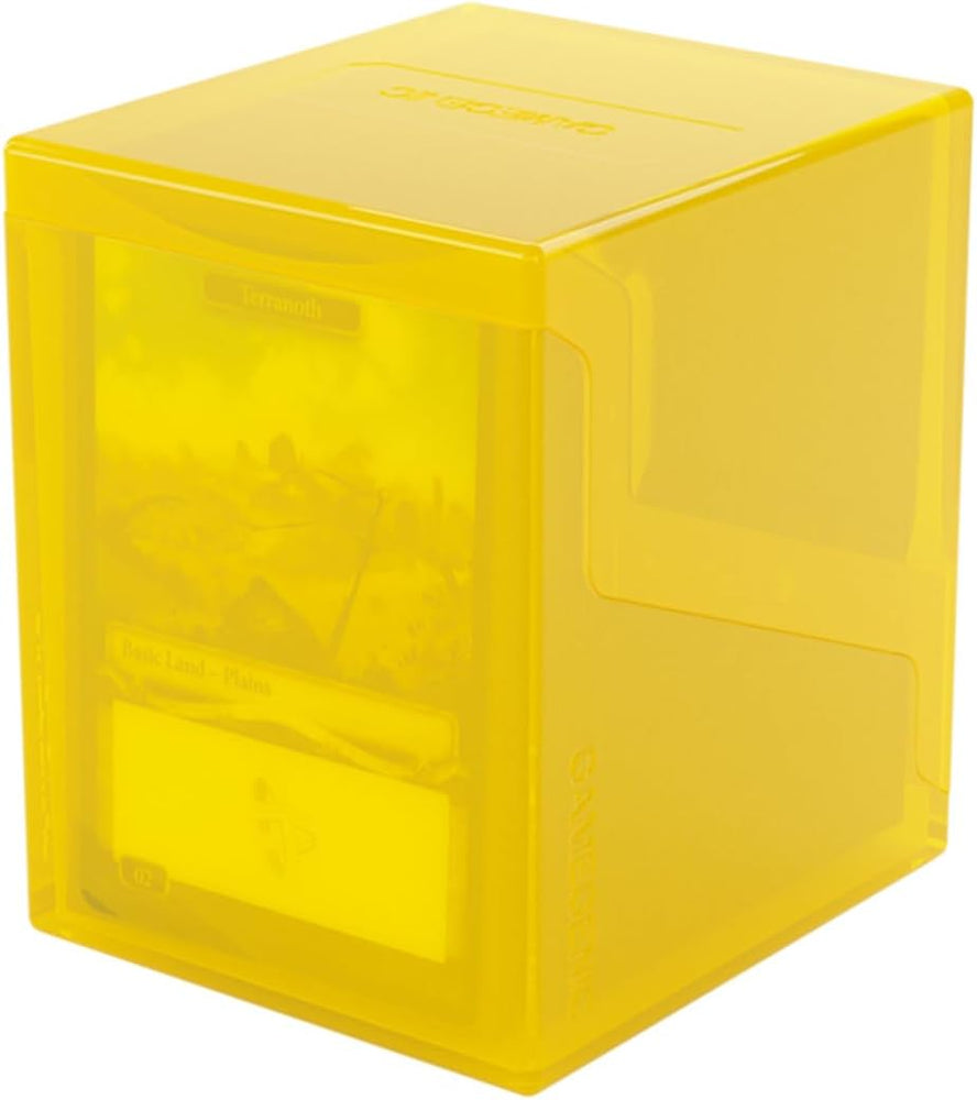 GameGenic Deck Box: Bastion XL Yellow (100ct)