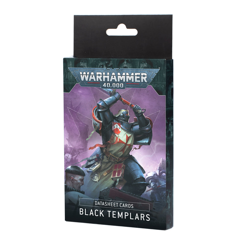 Black Templars Datasheet Cards