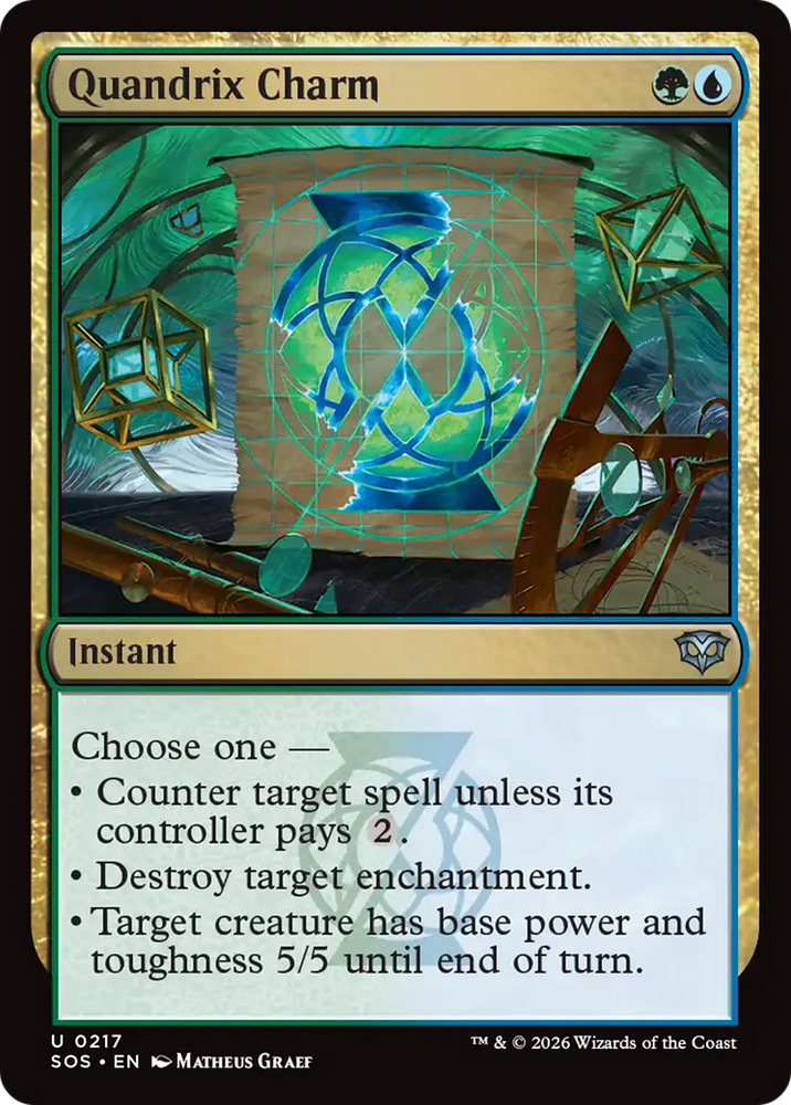 Quandrix Charm [Secrets of Strixhaven]